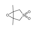 6-Oxa-3-thiabicyclo[3.1.0]hexane,1,5-dimethyl-,3,3-dioxide(9CI)结构式