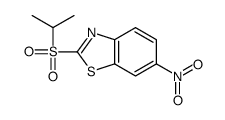 6-nitro-2-propan-2-ylsulfonyl-1,3-benzothiazole Structure