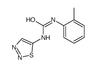 1-(2-methylphenyl)-3-(thiadiazol-5-yl)urea Structure