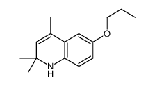 2,2,4-trimethyl-6-propoxy-1H-quinoline结构式