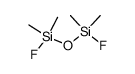 1,3-difluoro-1,1,3,3-tetramethyldisiloxane结构式