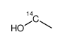 Ethanol-1-14C Structure