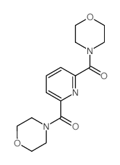 Morpholine,4,4'-(2,6-pyridinediyldicarbonyl)bis- (9CI)结构式
