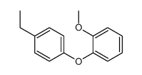 Benzene, 1-(4-ethylphenoxy)-2-methoxy- (9CI) Structure