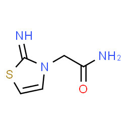 3(2H)-Thiazoleacetamide,2-imino-(9CI) structure