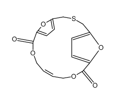 (12E)-10,15,20,21-Tetraoxa-3-thiatricyclo[15.2.1.15,8]henicosa-5,7,12,17,19(1)-pentene-9,16-dione picture