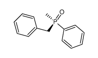 (+)-(R)-methylphenylbenzylphosphine oxide Structure