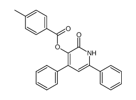 4,6-diphenyl-3-(p-toluoyloxy)-2-pyridone Structure