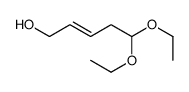 5,5-diethoxypent-2-en-1-ol Structure