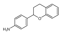 Benzenamine, 4-(3,4-dihydro-2H-1-benzopyran-2-yl)- (9CI) picture