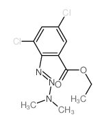 ethyl 3,5-dichloro-2-dimethylaminodiazenyl-benzoate picture