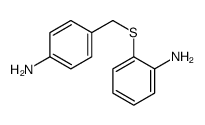 2-[(4-aminophenyl)methylsulfanyl]aniline结构式