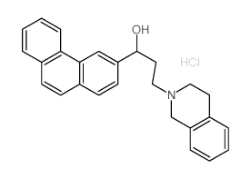 3-(3,4-dihydro-1H-isoquinolin-2-yl)-1-phenanthren-3-yl-propan-1-ol Structure
