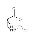 Stannate(1-),chloro[L-cysteinato(2-)-N,O,S]-, hydrogen, (T-4)- (9CI) Structure