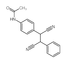 N-[4-(1,2-dicyano-2-phenyl-ethyl)phenyl]acetamide picture