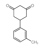 1,3-Cyclohexanedione,5-(3-methylphenyl)-(9CI) Structure