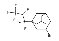 1-bromo-3-(1,1,2,3,3,3-hexafluoropropyl)adamantane Structure