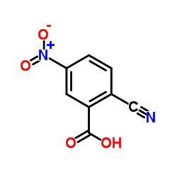 2-Cyano-5-nitrobenzoic acid Structure