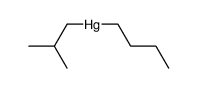 butyl-isobutyl-mercury结构式