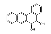 (5R,6S)-5,6-dihydrotetraphene-5,6-diol结构式