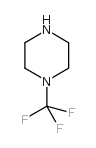 1-(trifluoromethyl)piperazine Structure