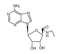 5'-N-ETHYLCARBOXAMIDO- ADENOSINE structure