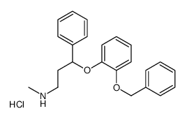 N-Methyl-3-(2-Methyl phenoxy)-3-phenyl-propyl amine hydrochloride (Atomoxetine) Structure