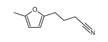 5-methyl-2-furanbutanenitrile Structure