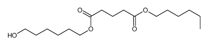1-O-hexyl 5-O-(6-hydroxyhexyl) pentanedioate Structure