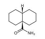 cis-octahydro-naphthalene-4a-carboxamide结构式