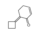 6-cyclobutylidenecyclohex-2-en-1-one结构式