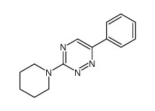 6-phenyl-3-piperidin-1-yl-1,2,4-triazine Structure