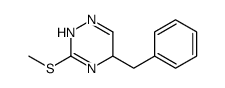 5-benzyl-3-methylsulfanyl-2,5-dihydro-1,2,4-triazine结构式