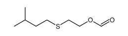 2-(3-methylbutylsulfanyl)ethyl formate结构式