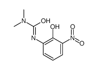 3-(2-hydroxy-3-nitrophenyl)-1,1-dimethylurea结构式