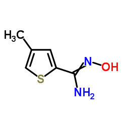 4-METHYL-THIOPHENE-2-AMIDOXIME Structure