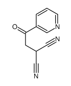 2-(2-OXO-2-(PYRIDIN-3-YL)ETHYL)MALONONITRILE Structure