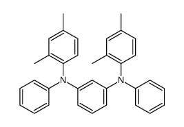 1-N,3-N-bis(2,4-dimethylphenyl)-1-N,3-N-diphenylbenzene-1,3-diamine Structure