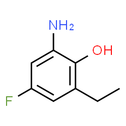 Phenol,2-amino-6-ethyl-4-fluoro-结构式