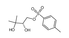 p-Toluolsulfonsaeure-<(2S)-2,3-dihydroxy-3-methylbutyl>ester结构式