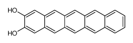 pentacene-2,3-diol Structure