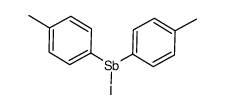 (4-CH3C6H4)2SbI结构式