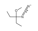 3-azido-3-methoxypentane结构式