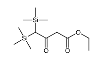 ethyl 3-oxo-4,4-bis(trimethylsilyl)butanoate Structure