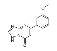 5-(3-methoxyphenyl)-1H-[1,2,4]triazolo[1,5-a]pyrimidin-7-one Structure