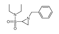 1-benzyl-N,N-diethylaziridine-2-sulfonamide结构式