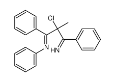 2-chloro-2-methyl-N',1,3-triphenylpropane-1,3-diimine结构式