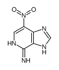 3H-Imidazo[4,5-c]pyridin-4-amine,7-nitro- Structure