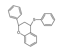 (2R,4S)-2-phenyl-4-phenylsulfanyl-3,4-dihydro-2H-chromene Structure