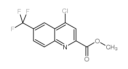 METHYL 4-CHLORO-6-TRIFLUOROMETHYL-QUINOLINE-2-CARBOXYLATE picture